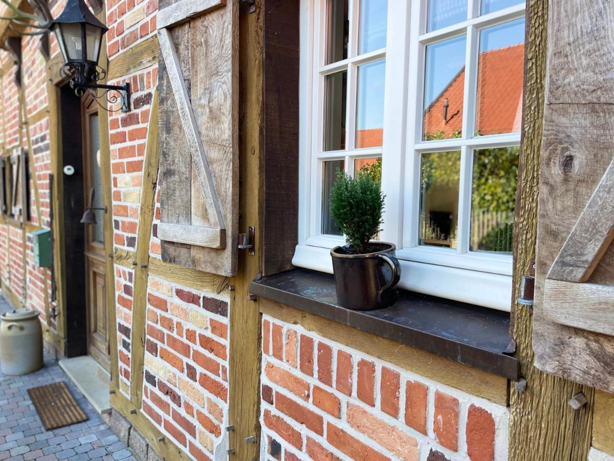 Gemuetliches Fachwerkhaus Am See Mit Kamin Warendorf Buitenkant foto