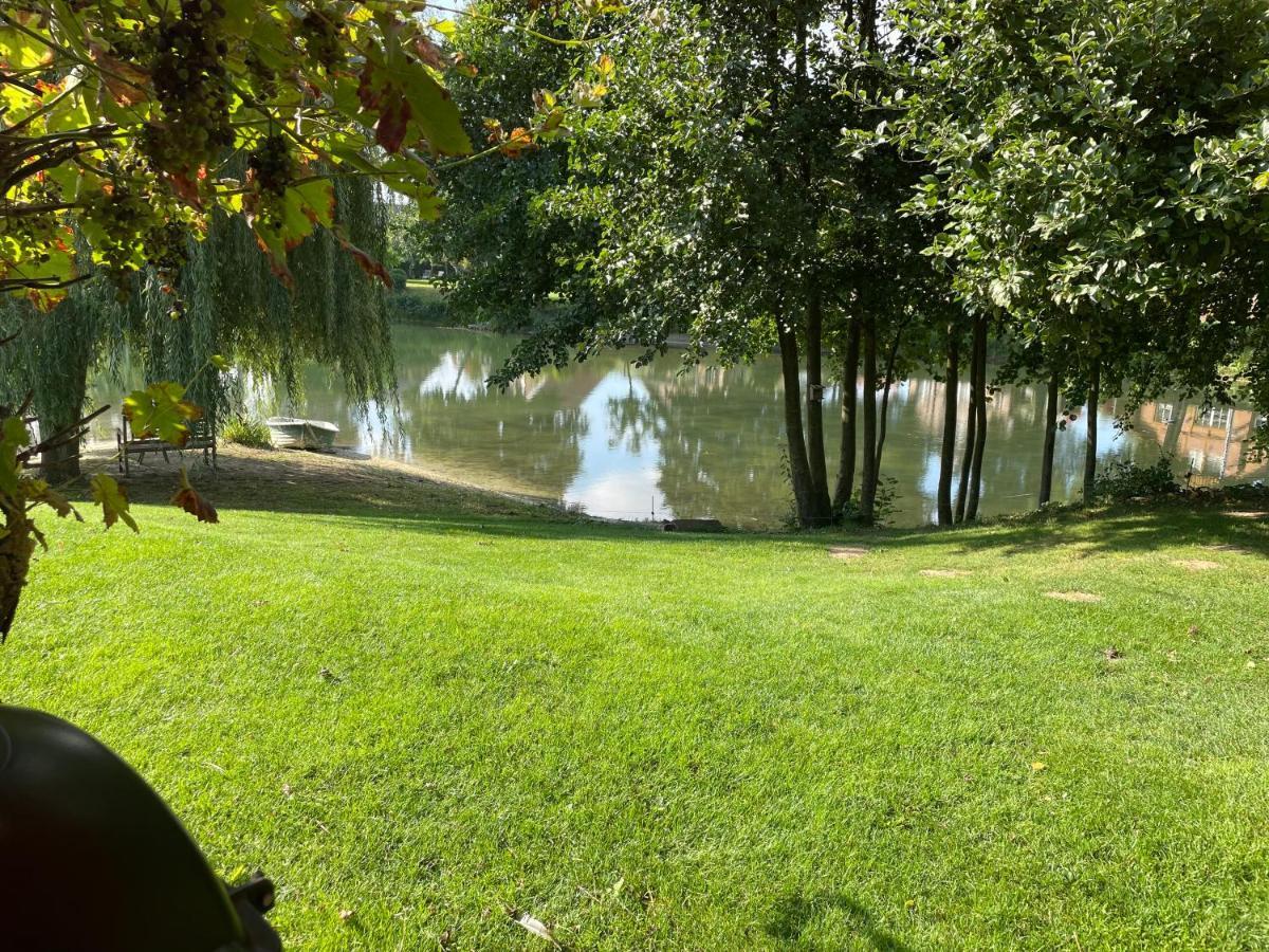 Gemuetliches Fachwerkhaus Am See Mit Kamin Warendorf Buitenkant foto