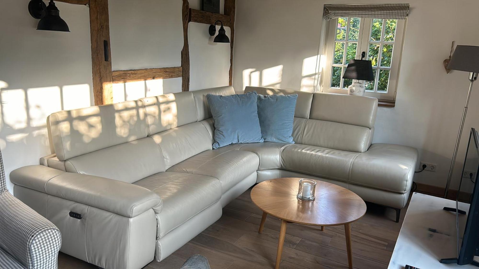 Gemuetliches Fachwerkhaus Am See Mit Kamin Warendorf Buitenkant foto